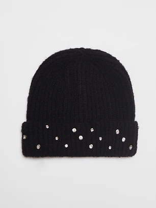 Gorro Brillo Mujer Negro Familyshop