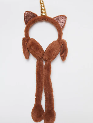 Orejera Unicornio Niña Café Familyshop