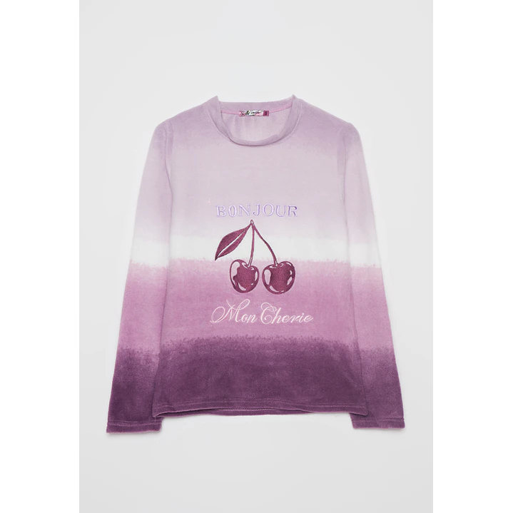 Pijama Polar Mujer Morado Familyshop 1
