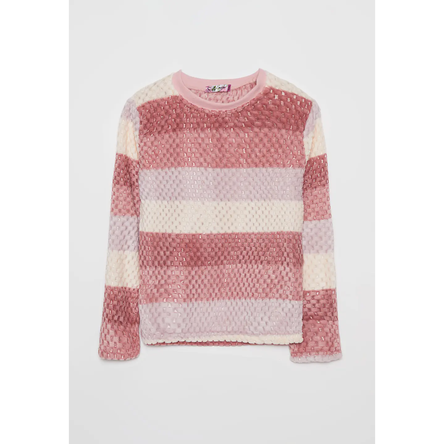 Pijama Waffle Mujer Rojo Familyshop 5