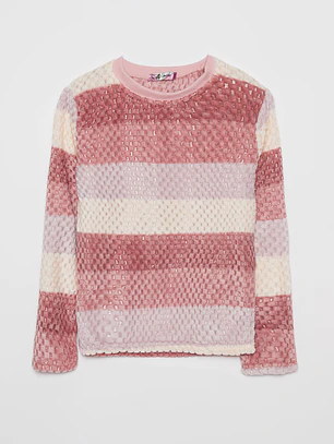 Pijama Waffle Mujer Rojo Familyshop