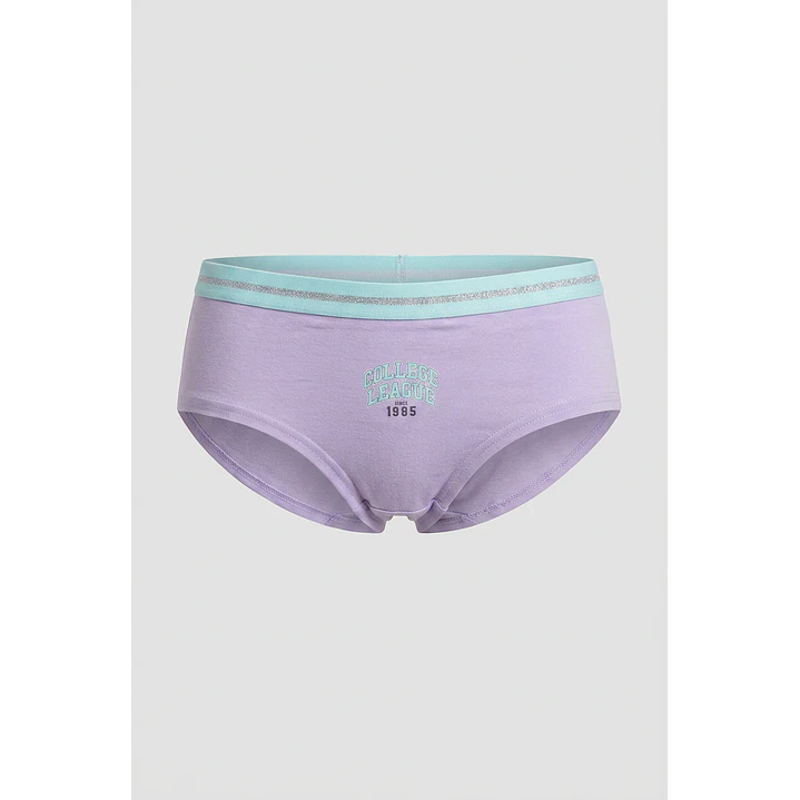 Calzon Tripack Lola Morado Liso Family Shop 1