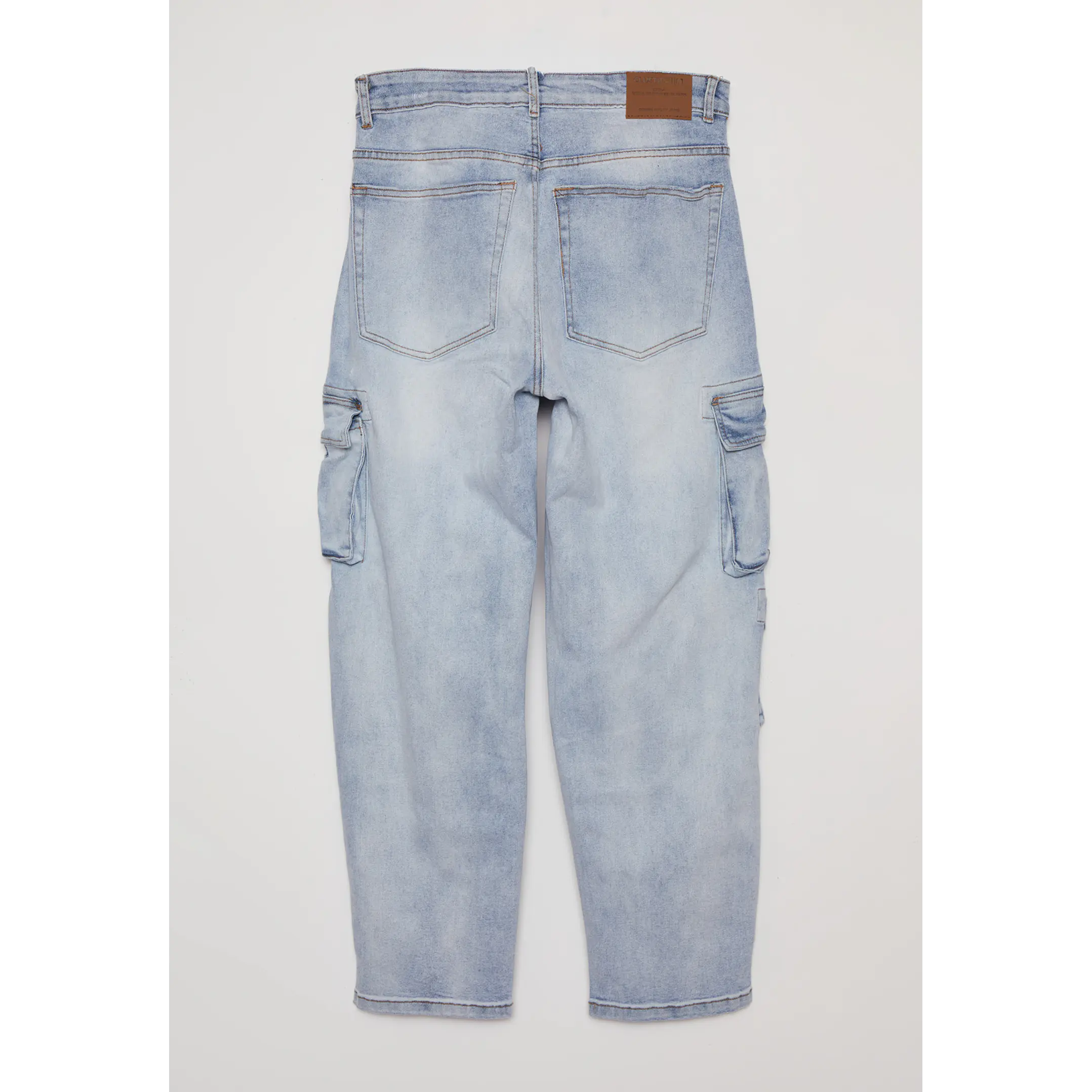 Jeans Cargo Hombre Azul Familyshop 2