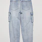 Jeans Cargo Hombre Azul Familyshop - Miniatura 2