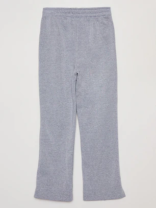 Pantalón Buzo Basic Mujer Gris Familyshop