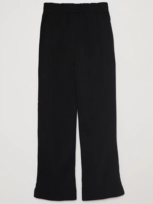 Pantalón Buzo Recto Basic Mujer Negro Familyshop