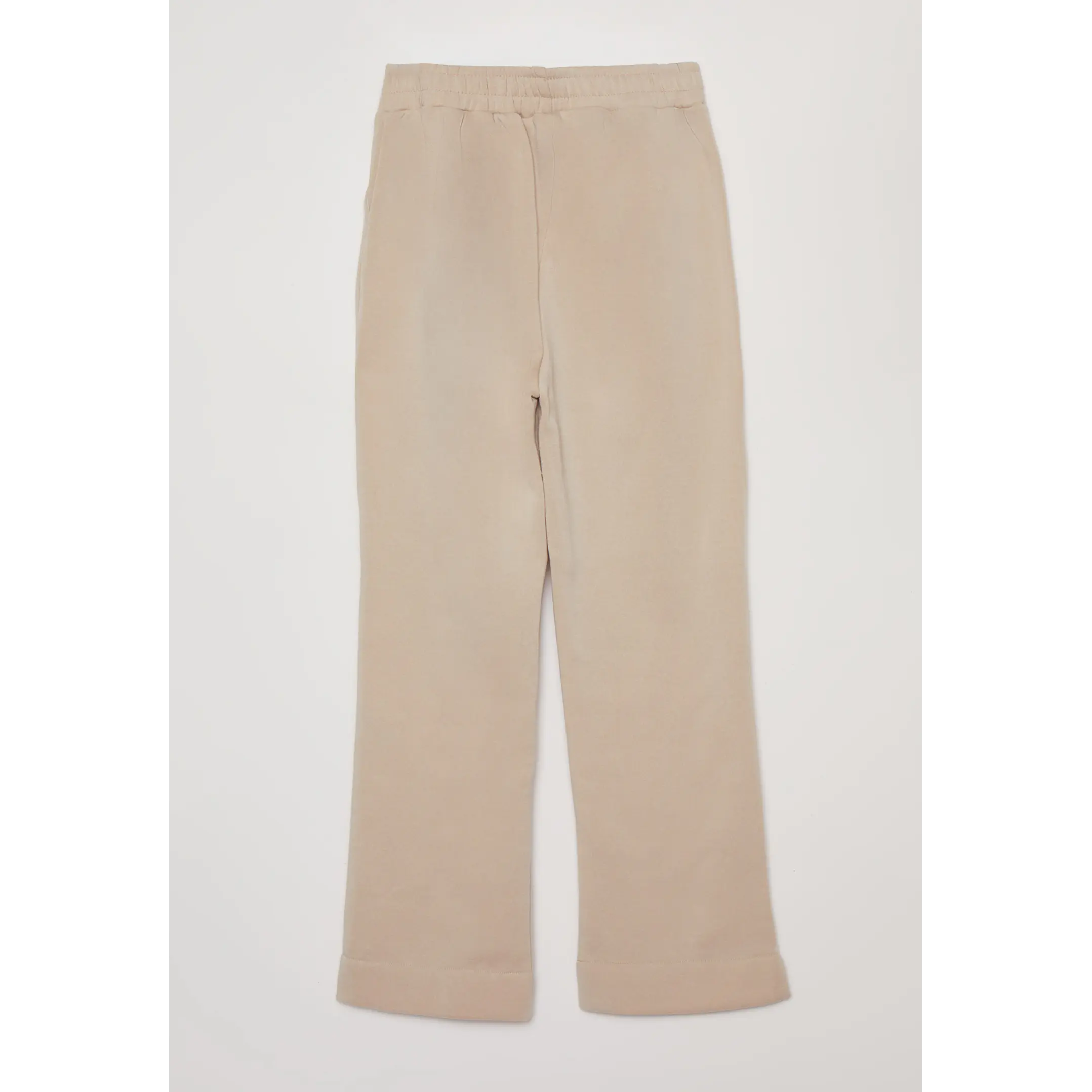 Pantalón Buzo Basic Recto Mujer Beige Familyshop 1