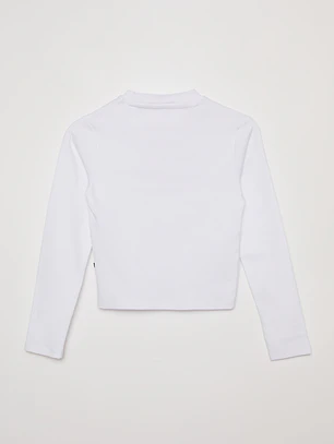 Polera Parche Lola Blanco Familyshop