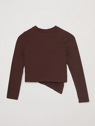 Polera Brillo Lola Café Familyshop