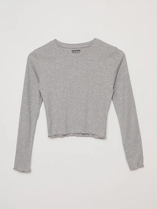 Polera Rullet Lola Gris Familyshop