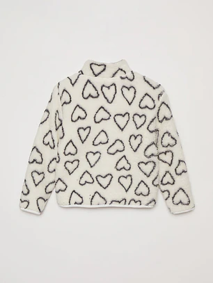 Polar Peludo Niña Blanco Familyshop