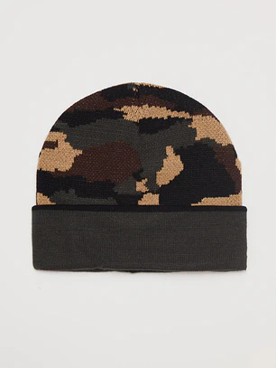 Gorro Camuflado Hombre Verde Familyshop