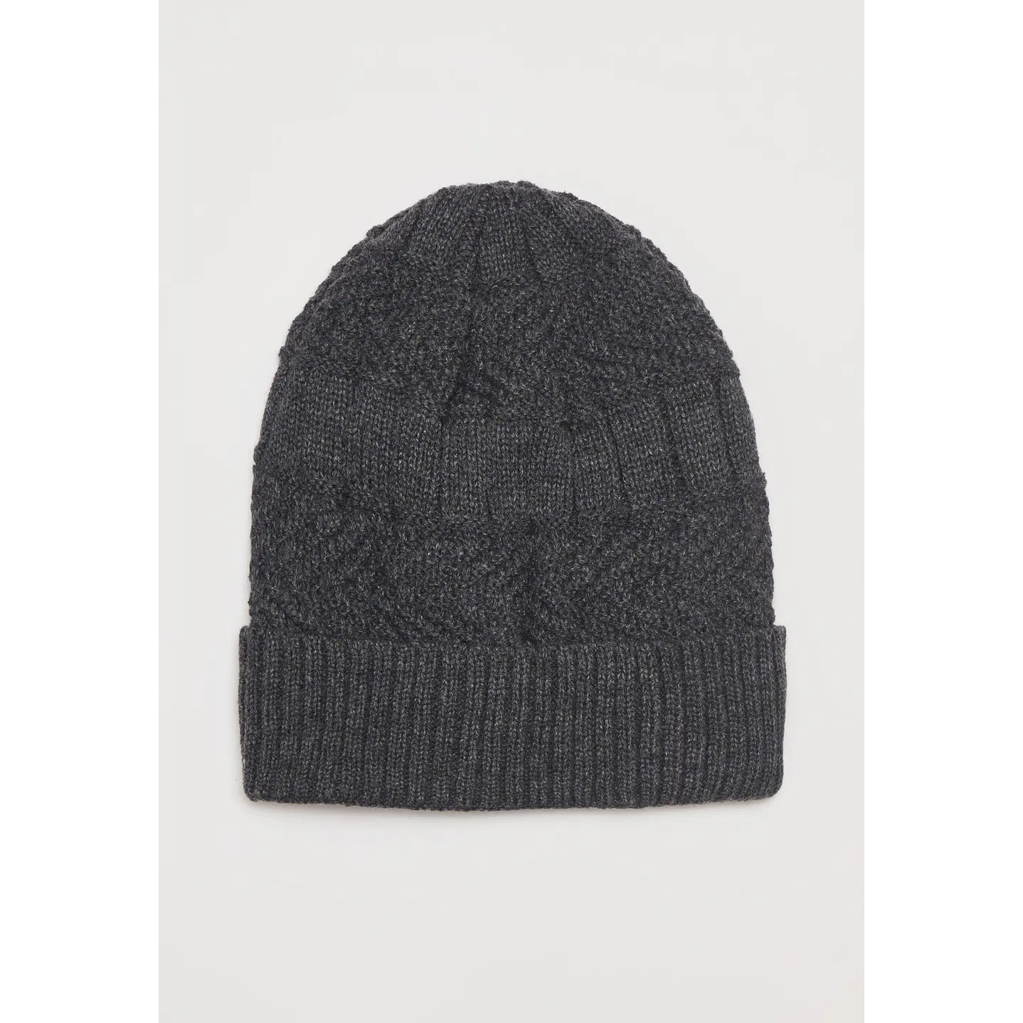 Gorro Forrado Hombre Gris Familyshop 1