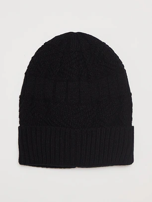 Gorro Forrado Hombre Negro Familyshop