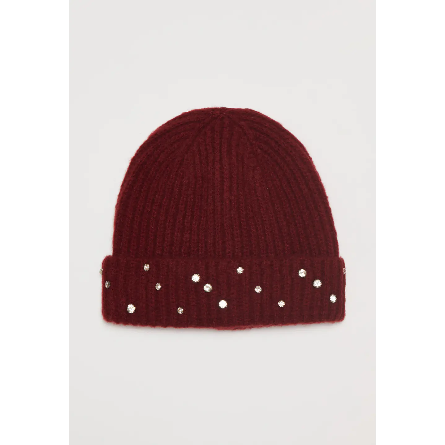 Gorro Brillo Mujer Burdeo Familyshop 1