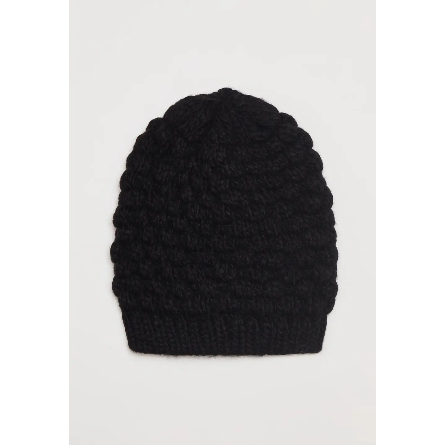 Gorro Textura Mujer Negro Familyshop 1
