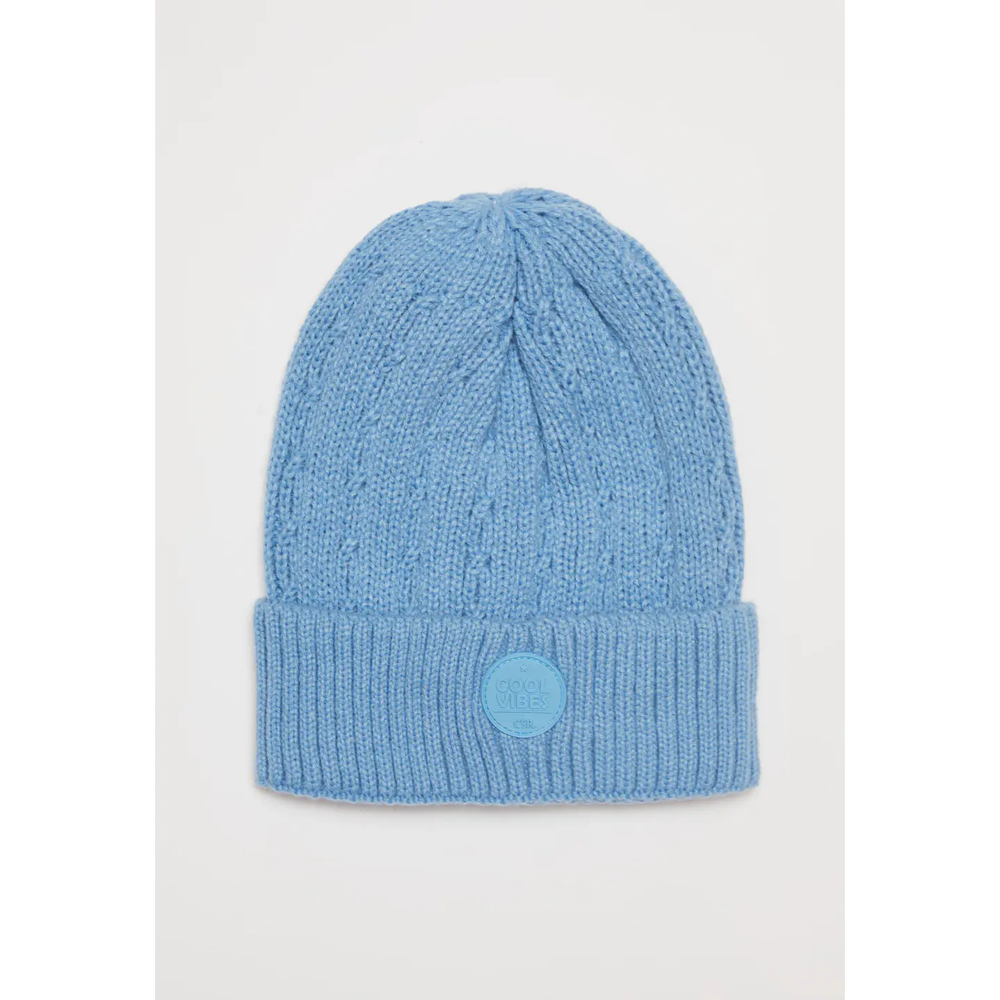 Gorro Trenza Mujer Celeste Familyshop 1