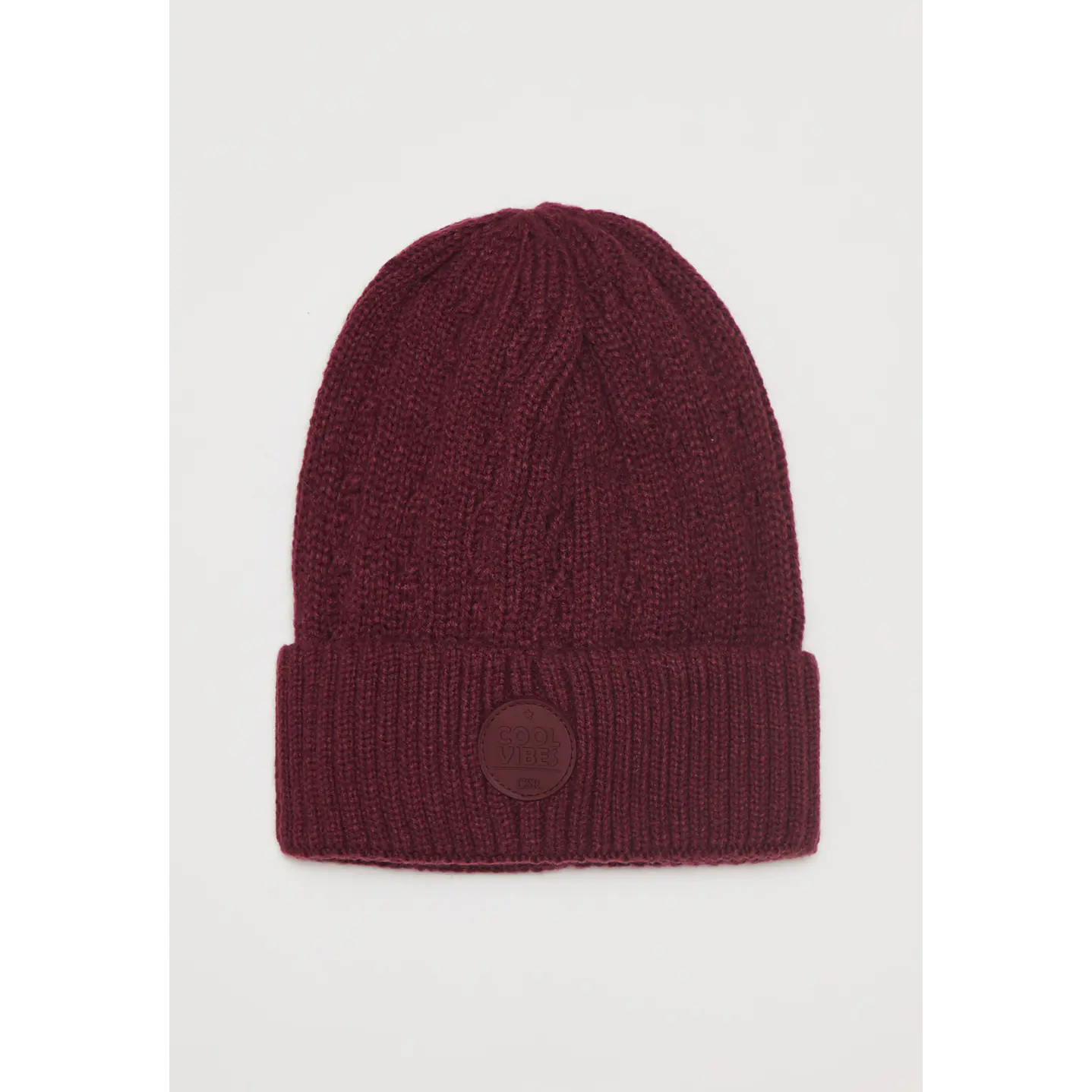 Gorro Trenza Mujer Burdeo Familyshop 1