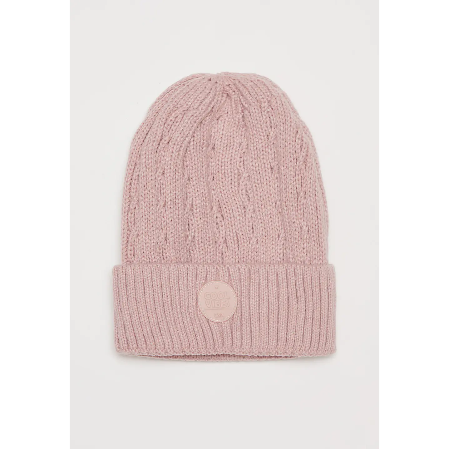 Gorro Trenza Mujer Rosado Familyshop 1
