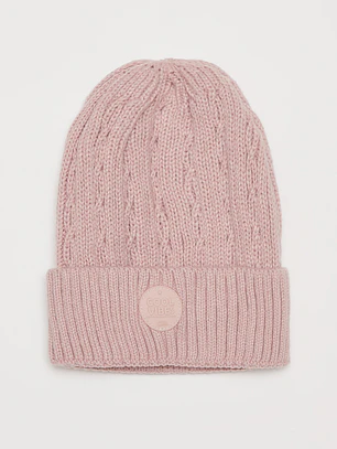 Gorro Trenza Mujer Rosado Familyshop