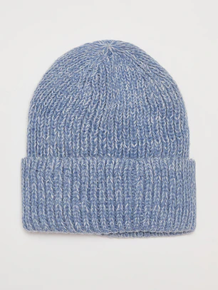 Gorro Melange Mujer Celeste Familyshop