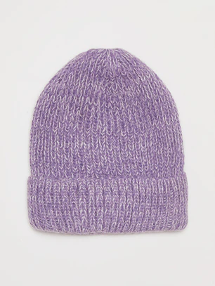 Gorro Melange Mujer Burdeo Familyshop