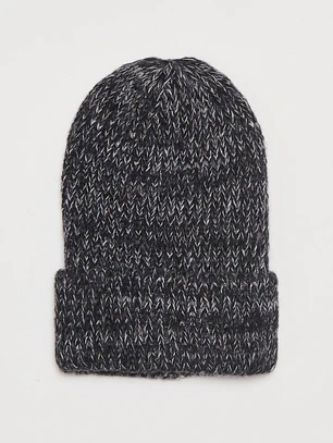 Gorro Melange Mujer Negro Familyshop