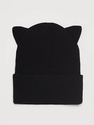 Gorro Gatitos Niña Negro Familyshop