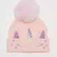 Gorro Unicornio Niña Rosado Familyshop - Miniatura 1