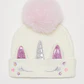 Gorro Unicornio Niña Blanco Familyshop - Miniatura 1