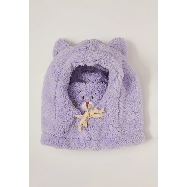 Gorro Pasamontaña Oso Unisex Lila Familyshop 1