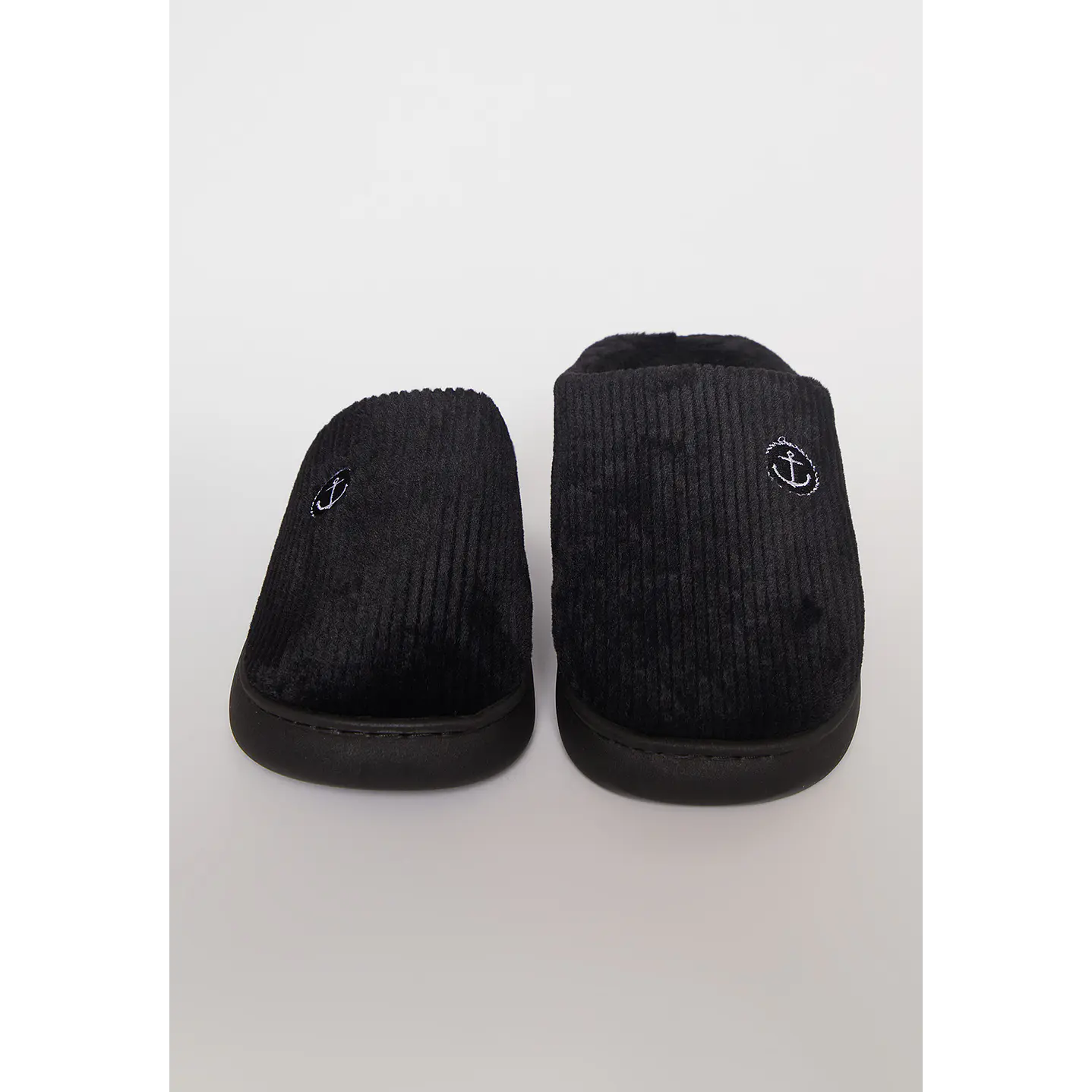Pantufla Acolchada  Hombre Negro Familyshop 3