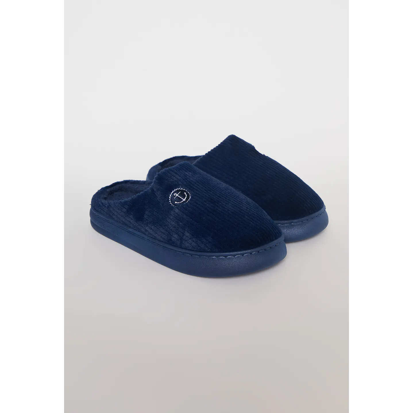 Pantufla Acolchada Hombre Azul Familyshop 1