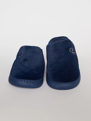 Pantufla Acolchada Hombre Azul Familyshop
