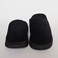 Pantufla Acolchada Lineas  Hombre Negro Familyshop - Miniatura 1