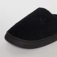 Pantufla Acolchada Lineas  Hombre Negro Familyshop - Miniatura 3