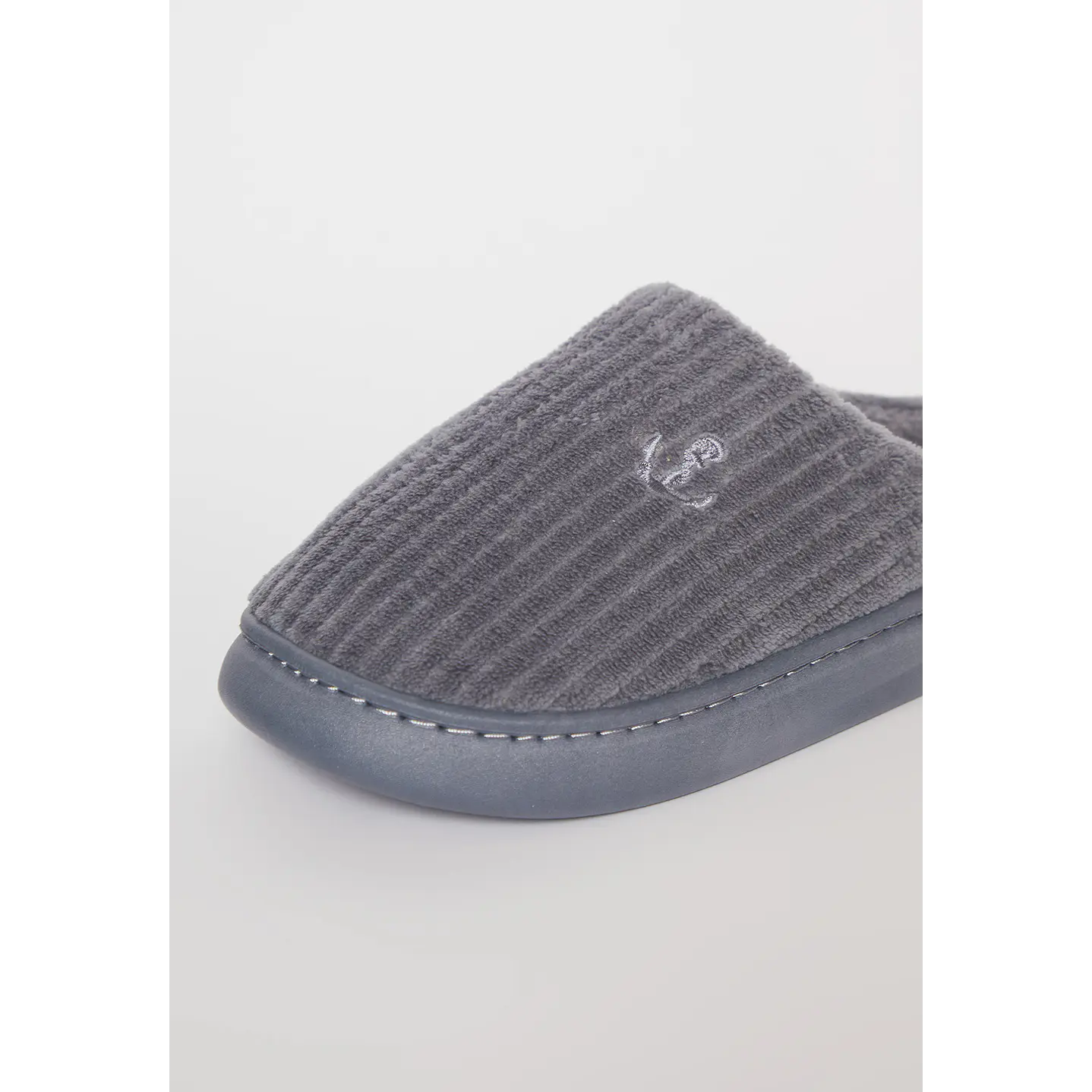 Pantufla Acolchada Hombre Gris Familyshop 2