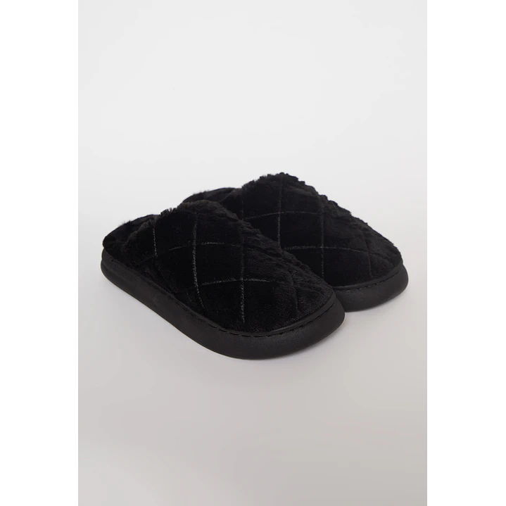 PantuflaCorderito Hombre Negro Familyshop 1