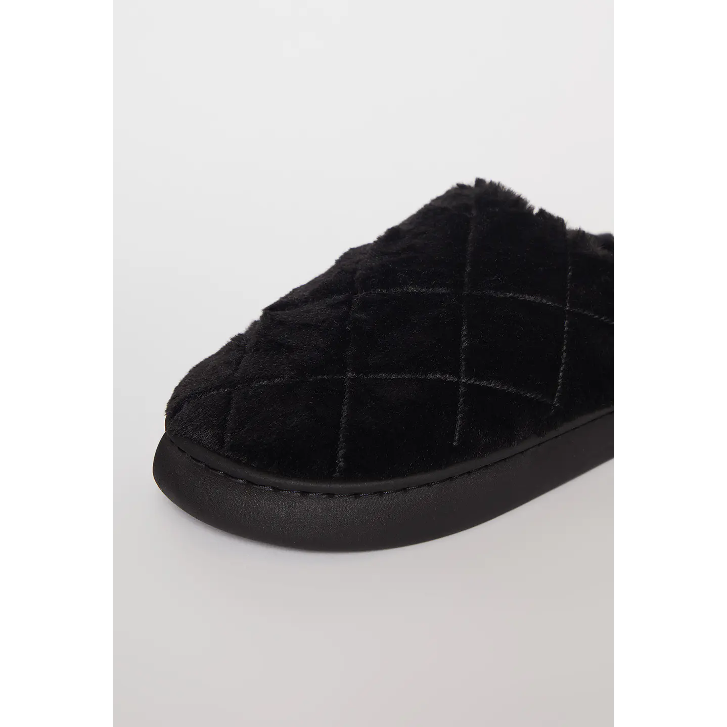 Pantufla Corderito Hombre Negro Familyshop 2