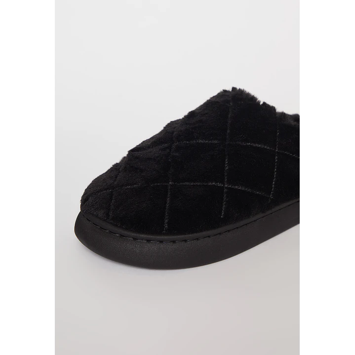 PantuflaCorderito Hombre Negro Familyshop 2