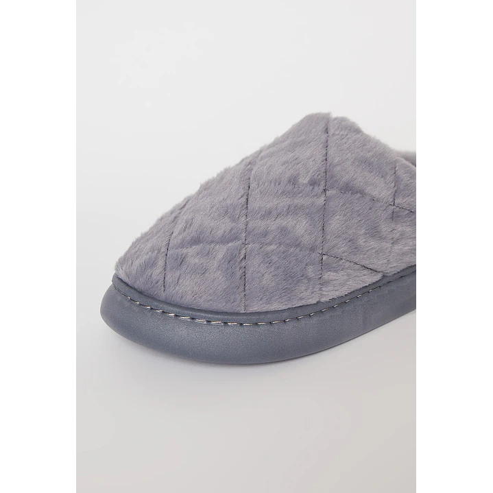 Pantufla Corderito Hombre Celeste Familyshop 2