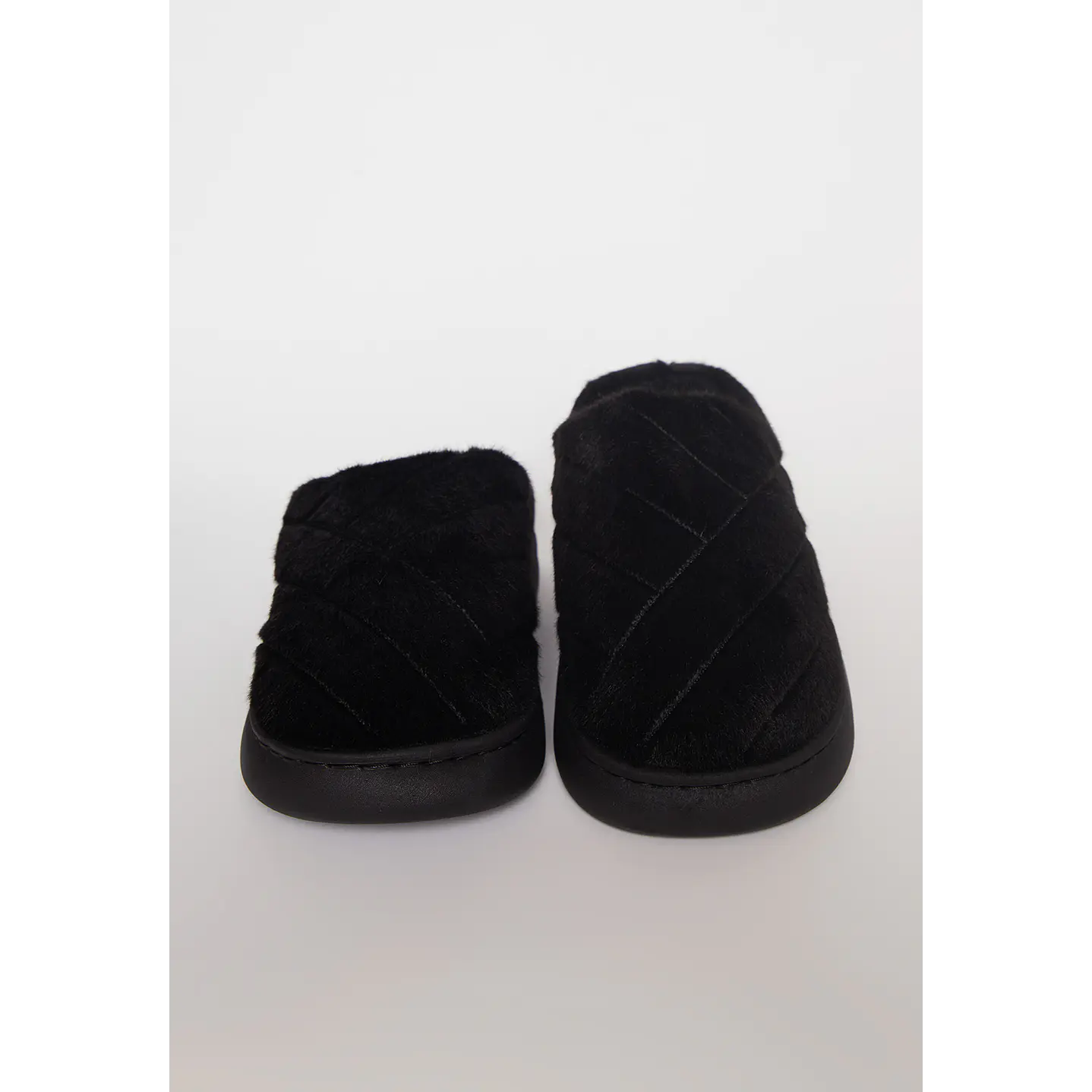 Pantufla Corderito Hombre Negro Familyshop 2