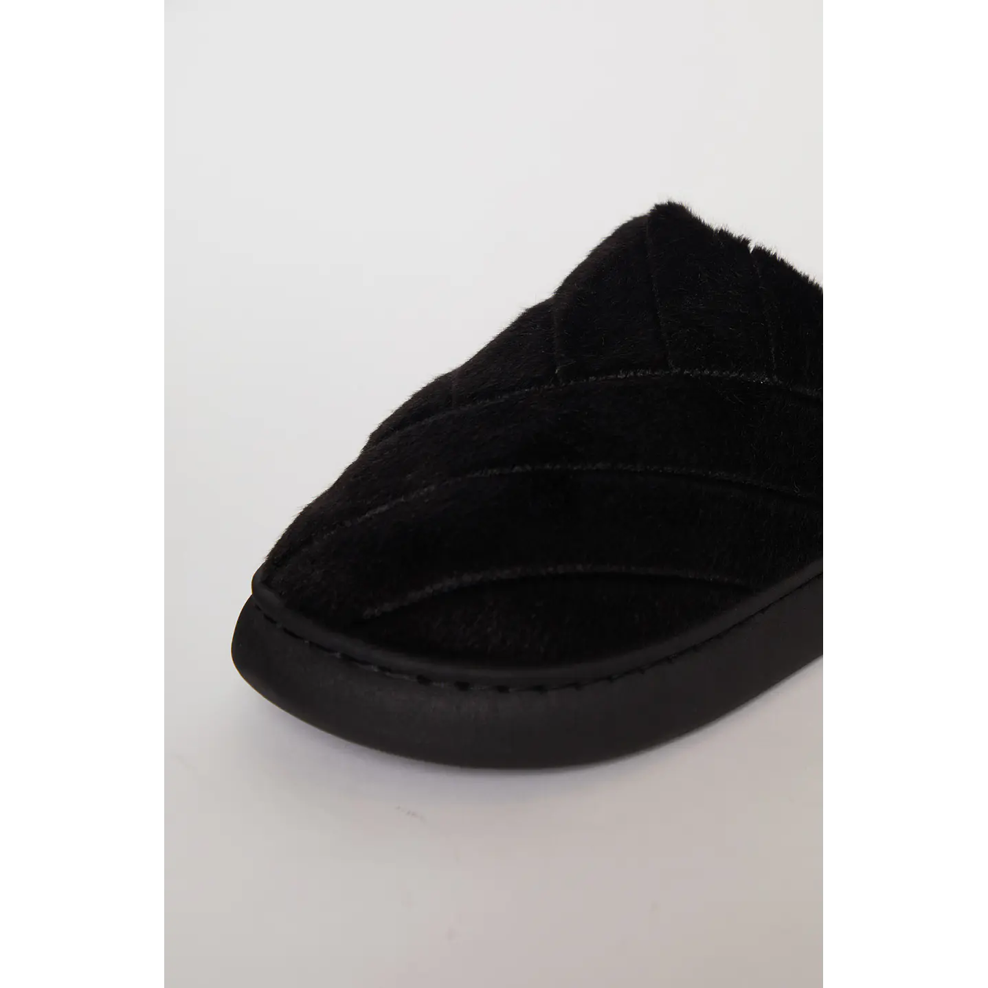 Pantufla Corderito Hombre Negro Familyshop 3