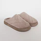 Pantufla Corderito Hombre Café Familyshop - Miniatura 1