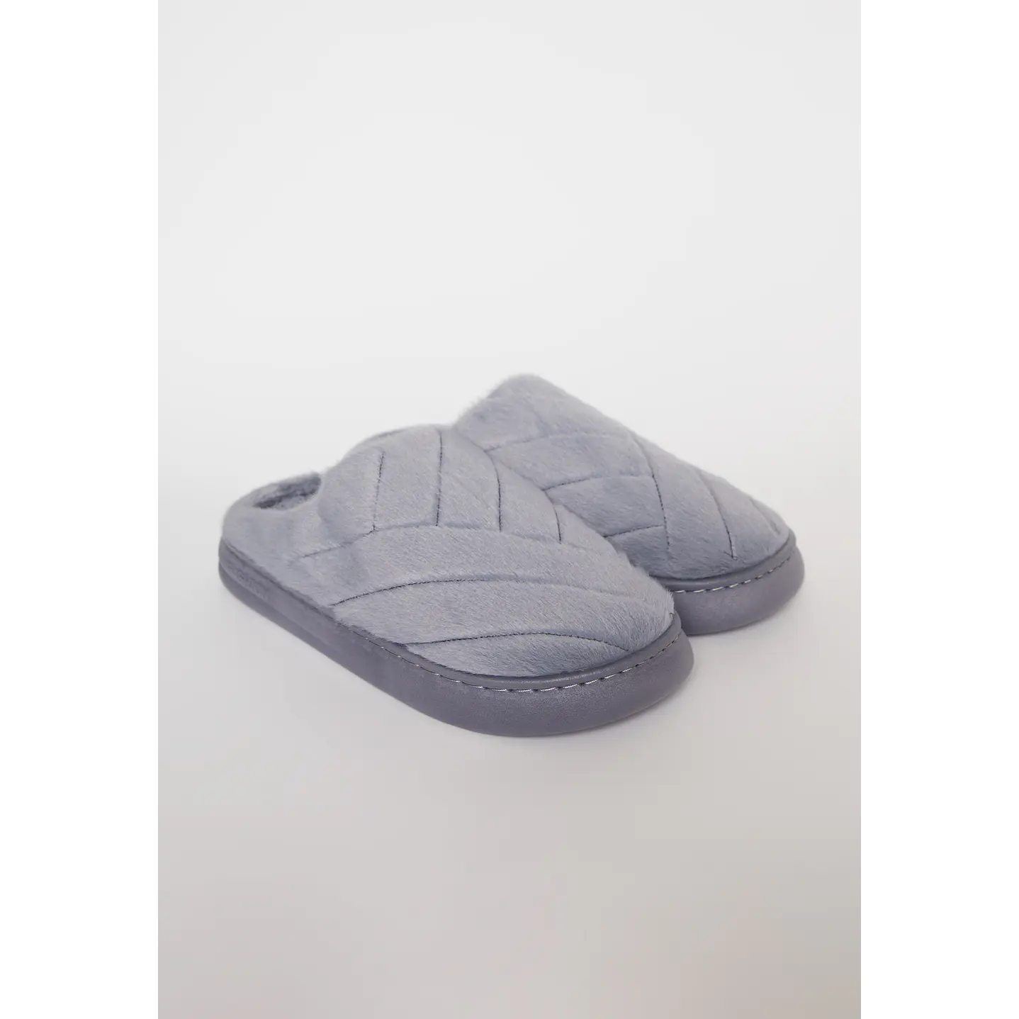 Pantufla Corderito Hombre Celeste Familyshop 1