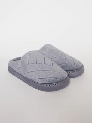 Pantufla Corderito Hombre Celeste Familyshop