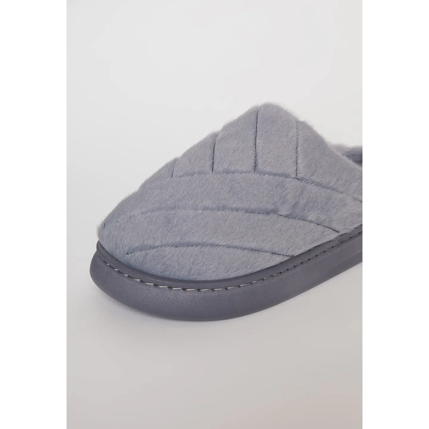 Pantufla Corderito Hombre Celeste Familyshop 3