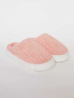 Pantufla Mujer Rosado Familyshop