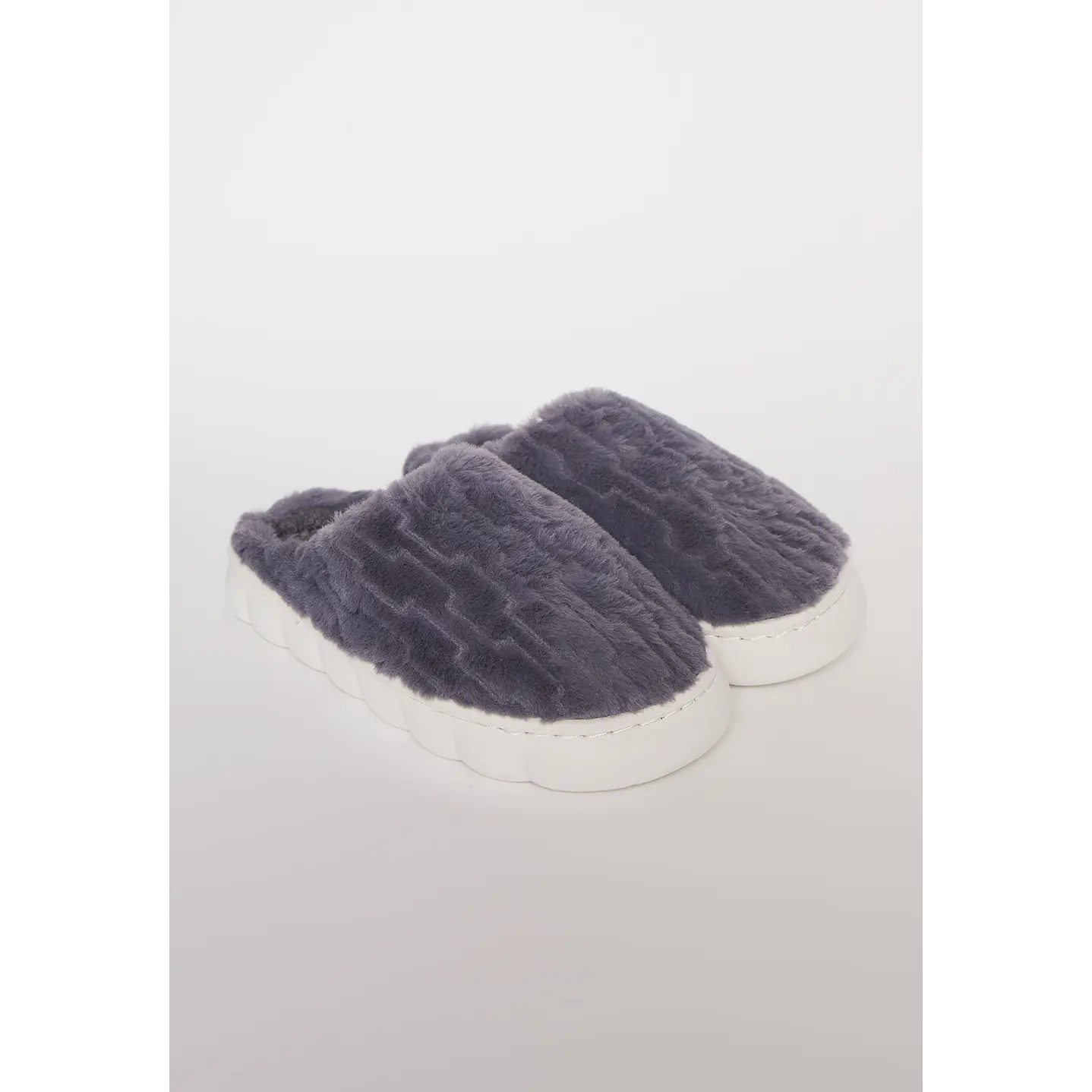 Pantufla Mujer Gris Familyshop 1