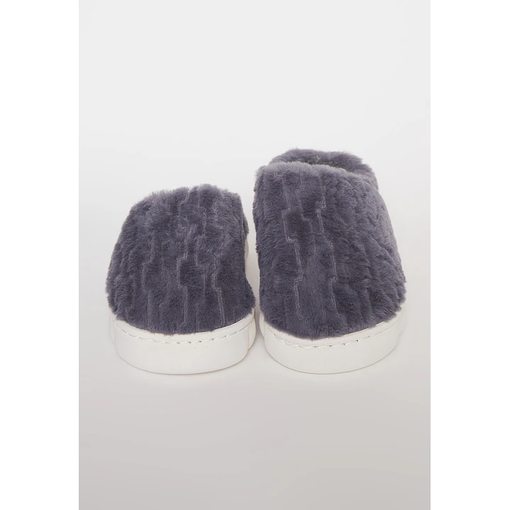 Pantufla Mujer Gris Familyshop 3
